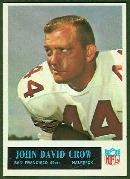 1965 Philadelphia Football Card #173: John David Crow