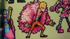 One Piece Character #27. Donquixote Doflamingo by MagicPearls | Pixel art, Character, One piece