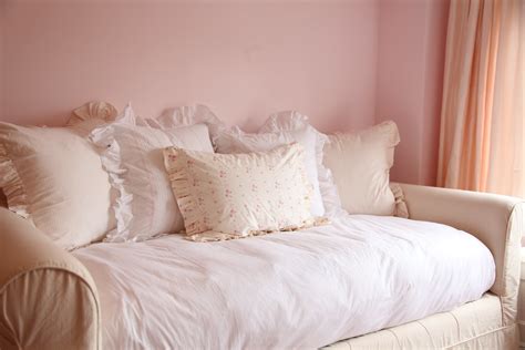 IMG_7740 | Custom trundle daybed in pink and cream ticking. … | Flickr
