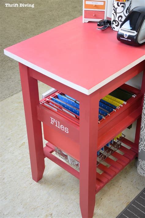 IKEA Kitchen Cart Makeover: How to Repurpose an IKEA Kitchen Cart in 2021 | Ikea kitchen cart ...