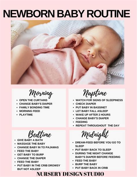 16 BEST NEWBORN BABY SLEEP TIPS AND PRINTABLE CHECKLIST | Baby routine ...