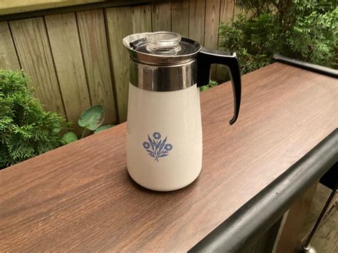 Vintage Corning Ware Percolator Coffee Pot | EstateSales.org