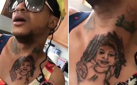 Orlando Brown Has a Huge Tattoo of Raven-Symoné's Face on His Chest (PHOTO)