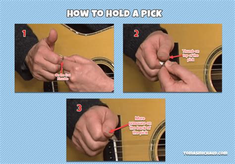 How To Hold A Pick | Lesson #6 - Real Guitar Lessons by Tomas Michaud