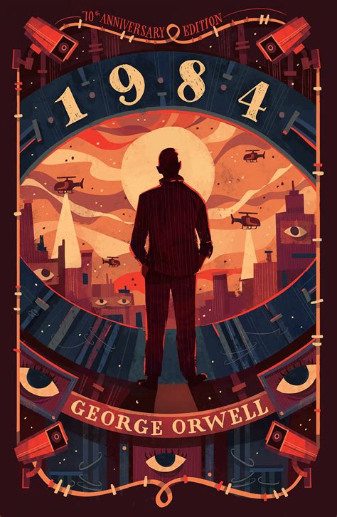 1984 by George Orwell Book Cover (4) | Images :: Behance