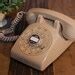 Vintage Original Salmon Rotary Table or Desk Telephone in Good - Etsy