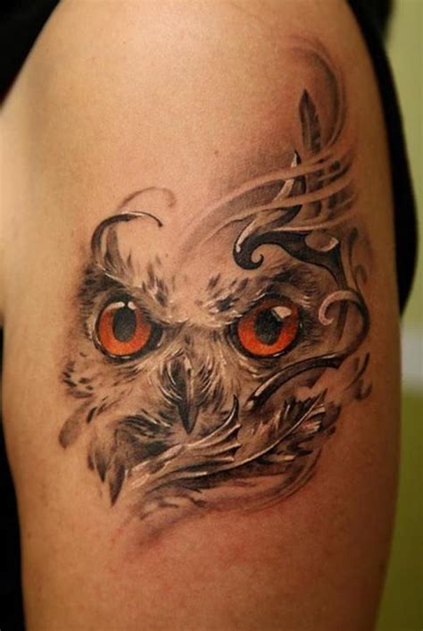 140 Owl Tattoos: Meanings, Styles and Ideas | Art and Design | Muster tattoos, Augen tattoos ...