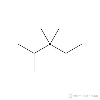 2,3,3-TRIMETHYLPENTANE Structure - C8H18 - Over 100 million chemical compounds | CCDDS