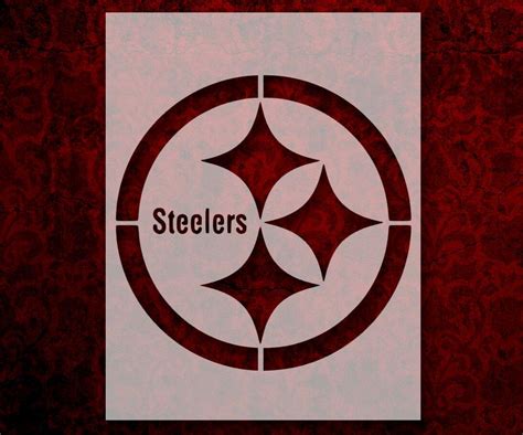 Steelers Logo Stencil