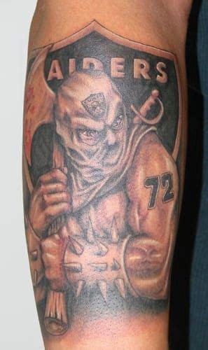 The best tattoos from the NFL's most unruly group of fans. | Raider ...