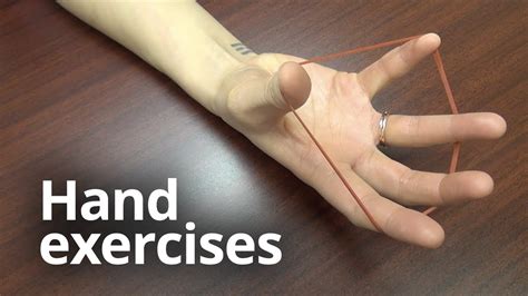 Hand exercises for strength and mobility - YouTube