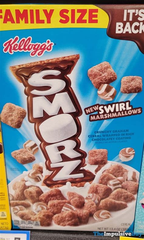 SPOTTED: Kellogg's Smorz Cereal with New Swirl Marshmallows - The Impulsive Buy