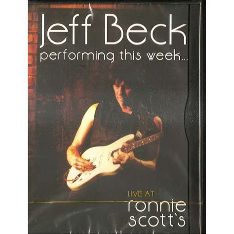 At ronnie scott's de Jeff Beck, DVD chez rockinronnie - Ref:115771459