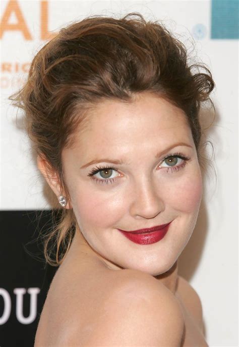 More pics of drew barrymore red lipstick – Artofit