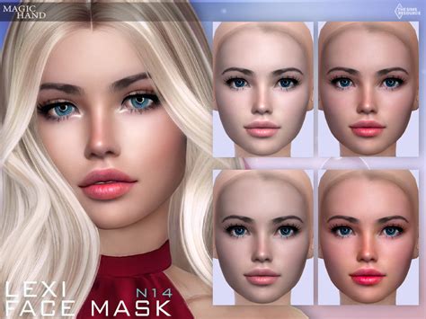 The Sims Resource - Lexi Face Mask N14