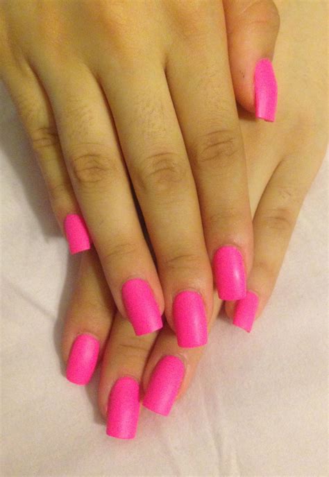 Matte nails | Pink nails, Shiny nails designs, Nails