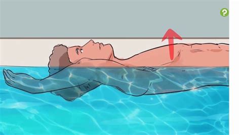 How to Float on Your Back ? - YouTube