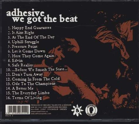 Adhesive - We Got The Beat (CD) For Sale