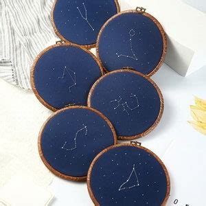 Embroidery Zodiac Constellation Pattern embroidery Kit - Etsy