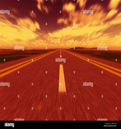 road to hell Stock Photo - Alamy