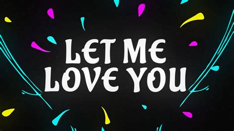 DJ Snake ft. Justin Bieber Let Me Love You [Lyric Video] iTunes Spotify | Love yourself lyrics ...