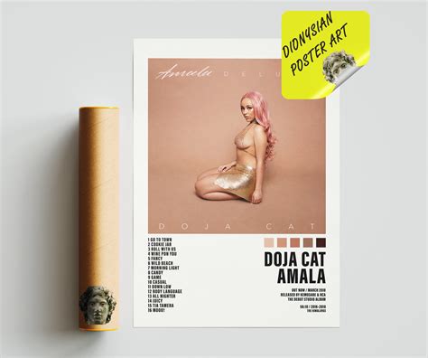 Doja Cat Amala Deluxe Version Poster Album Cover Poster - Etsy Denmark