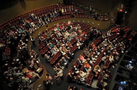 An overhead view of the main seating area at the Manatee Performing Arts Center in Bradenton ...