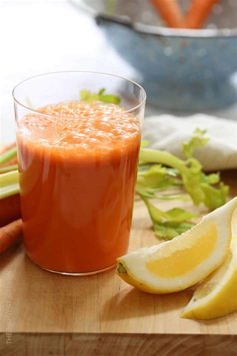 Immune Boosting Carrot Juice - The Harvest Kitchen