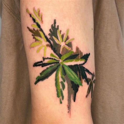 101 Best Weed Tattoo Ideas You Need To See!