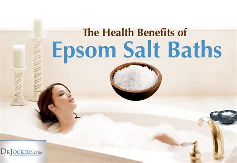 The Health Benefits of Epsom Salt Baths - DrJockers.com | Epsom salt benefits, Epsom salt bath ...