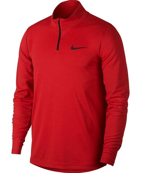 Nike Men's Superset Quarter-Zip Training Top - University Red | Training tops, Quarter zip ...