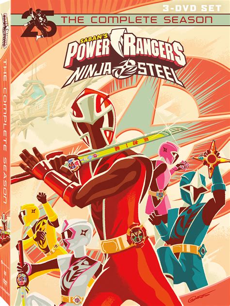 Comic Frontline: Power Rangers Ninja Steel Complete Season DVD Set Announced!