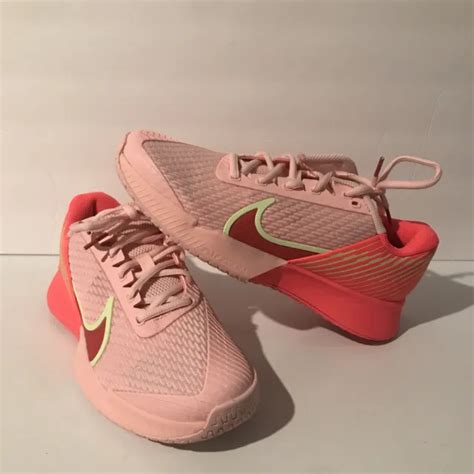 WOMENS NIKE COURT Air Zoom Vapor Pro 2 HC Low Pink Bloom Adobe NEW DR6192-601 $87.95 - PicClick
