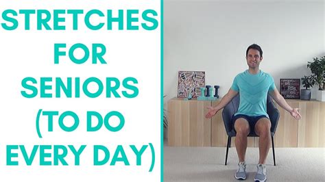 Do These 4 Stretches EVERY Day - Stretches For Seniors | More Life Health - YouTube