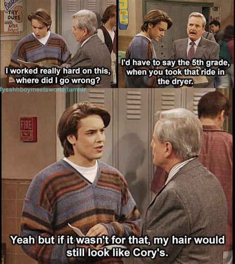 Only one of my favorite shows of all time... Eric Matthews' Best 28 Lines On "Boy Meets World ...