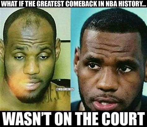 Home Page | Nba funny, Lebron hairline, Good comebacks