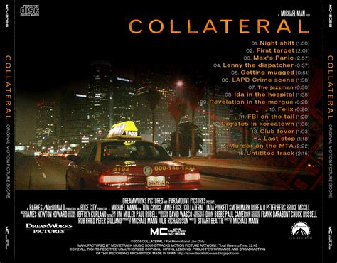 Soundtrack List Covers: Collateral (Antonio Pinto)