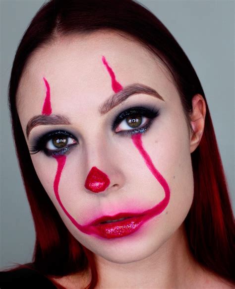 it pennywise makeup, halloween makeup, it, pennywise, clown makeup ...