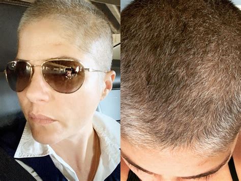 Selma Blair embraces ‘short and grey’ hair after shaving head post-chemotherapy | The ...