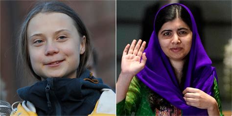 Activists Greta Thunberg and Malala Yousafzai met for the first time