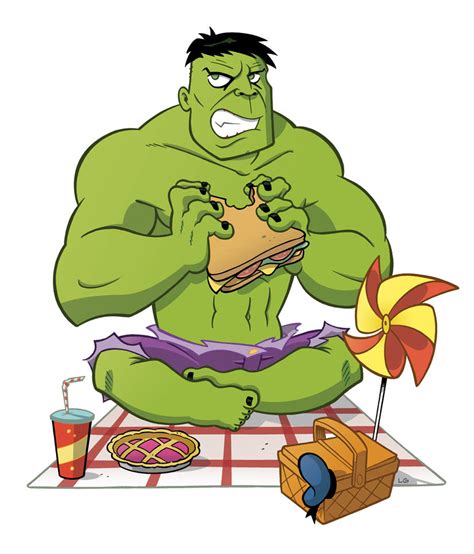 Hulk Pic Nic by LucaGiorgi on DeviantArt