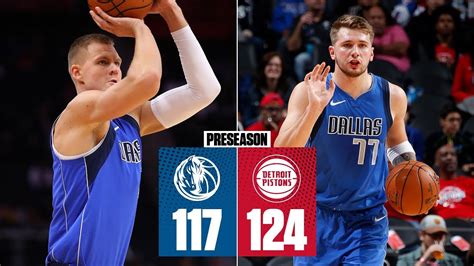 Kristaps Porzingis and Luka Doncic put on a show in their first game together | 2019 NBA ...