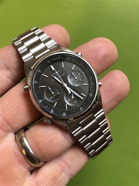 Seiko 7A28-702A chronograph, June 1983 w/extras! — Klein Vintage Watch