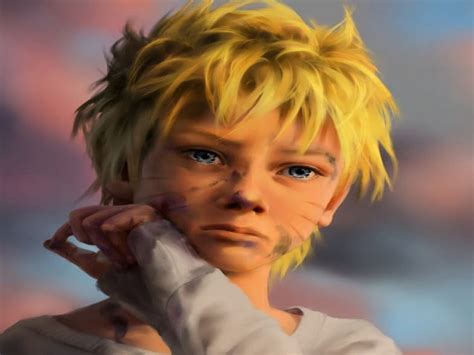 Naruto, sad, blonde, anime, art, anime boy HD wallpaper | Pxfuel