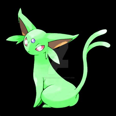 My version of shiny Espeon by highlightname on DeviantArt