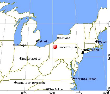 Tionesta, Pennsylvania (PA 16353) profile: population, maps, real estate, averages, homes ...