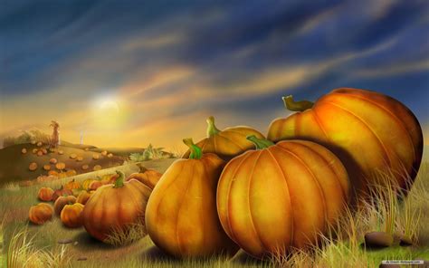 Fall Pumpkin Wallpaper and Screensavers - WallpaperSafari