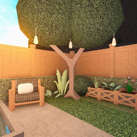 Bloxburg Garden Ideas Front Yard