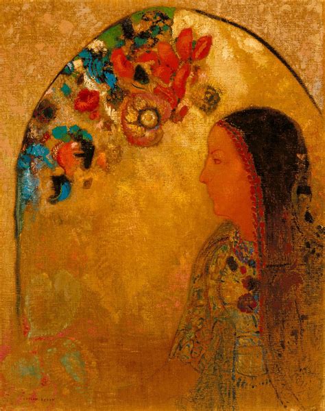 The Gothic Window by Odilon Redon Giclee Painting, Giclee Print, Art Painting, Surrealism ...