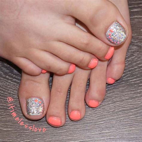 Top more than 139 coral toe nail designs super hot - songngunhatanh.edu.vn